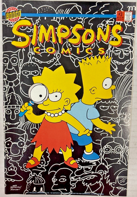 #ad Simpsons Comics #3 1994 Bongo Comic Book Matt Groening Free Shipping $11.49