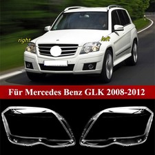 Scheinwerferglas Abdeckung Frontscheinwerfer L+R f&uuml;r Mercedes GLK X204 2008-2012