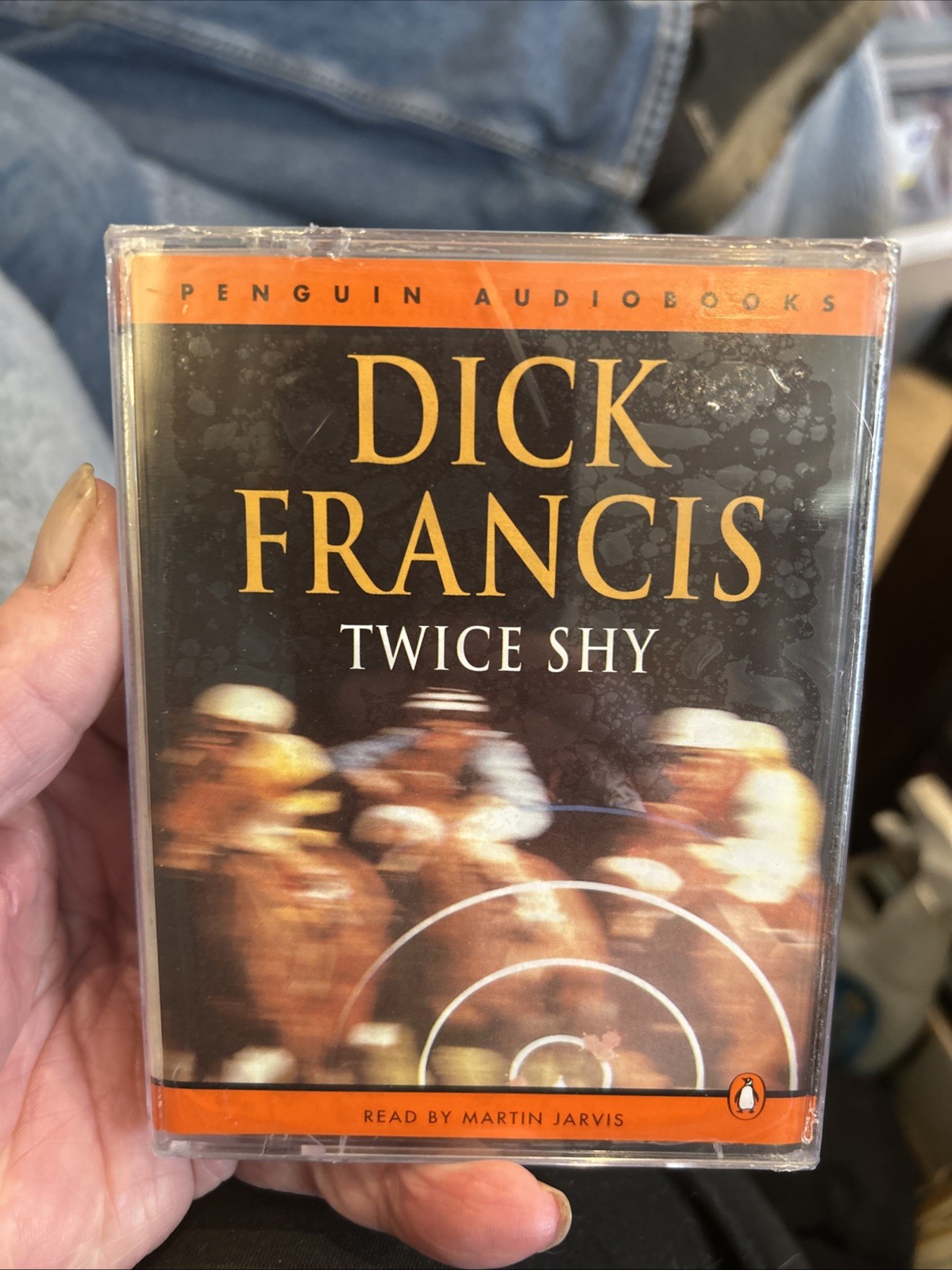 DICK FRANCIS - Twice Shy - 2 Tapes - Audiobook Audio Book Cassette New/Sealed