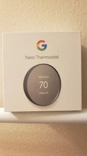 *NEW* Google Nest Thermostat Smart Wi-Fi Thermostat Charcoal Model: G4CVBox Open