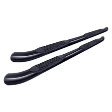 4 Inch Curved Black Oval Tubes for 2007-2021 Tundra CrewMax