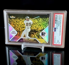 Barry Bonds Gold Refractor HR Derby Winner 2006 Finest PSA 9 POP 3 No 10’s!