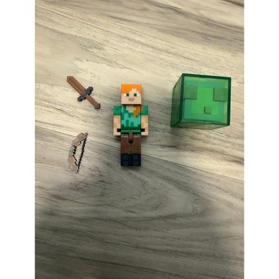 Minecraft Overworld Alex Fully Articulated Figure Series 3 Complete Accessories