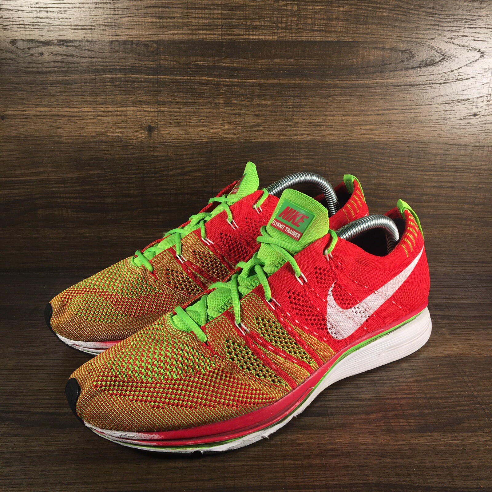 nike flyknit trainer mens yellow