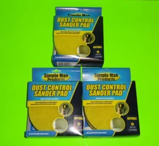 15 PK  Hook & Loop Dust Control 5" Orbital Vacuum Sander Porous Disc Pad Drywall