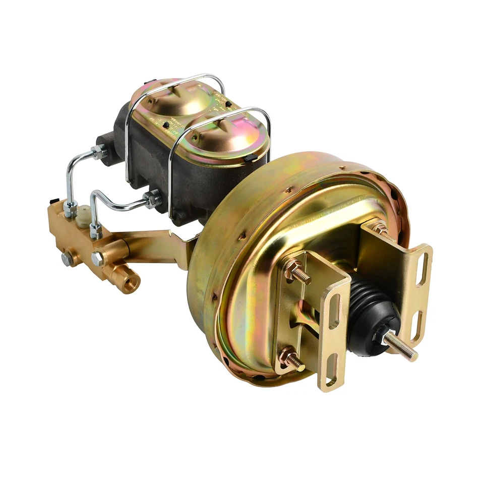 For 1960-1966 Chevy C10 C20 Truck 8" Power Brake Booster Master Disc/Drum Valve - Image 3 of 4