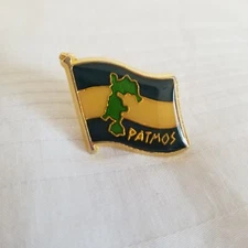 Patmos Flag Lapel Pin