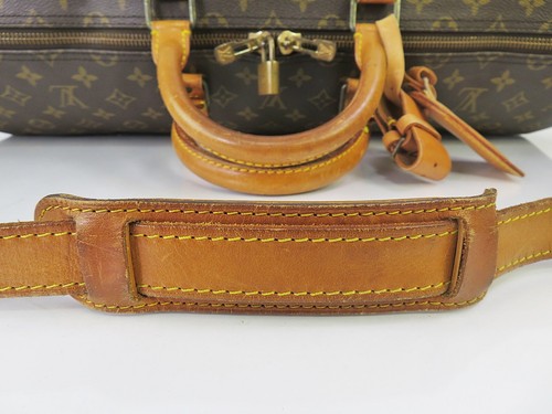 Echte Louis Vuitton Keepall Bandouliere 55 Seesack aus Segeltuch mit Monogram... - Bild 12 von 19