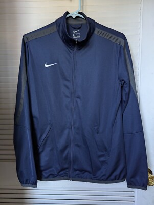 Nike Epic Training Full Zip Jacket Navy Blue Women's Size Large Lightweight 
