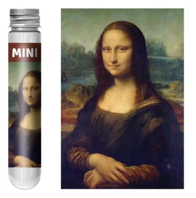 150 Teile Puzzle Reagenzglas Mona Lisa Classic Art 150 Teile Leonardi Di Vinc