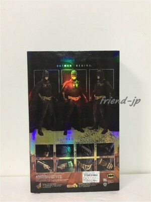 HoT Toys 1/6 MMS13 BATMAN BEGINS Figure Limited Edition 1100 w/Coa