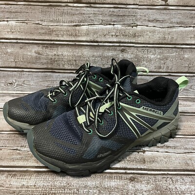 MERRELL Flex Connect Gray Black Trail Walking Hiking Shoes J12338 Women’s  Sz