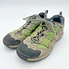 Womens Hi-Tec Hiking Shoes Boot Multiterra 2 Sport 49451w Sz 7 Green Tan II READ