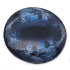 78mm Dark Blue Horse Glass Eyes 3 Inch Large Faux Taxidermy Art Craft Supplies
