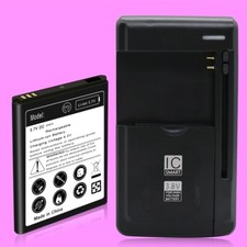 100 Brand New 2520mAh Battery Universal Charger f Cricket ZTE Sonata 2 Z755 USA