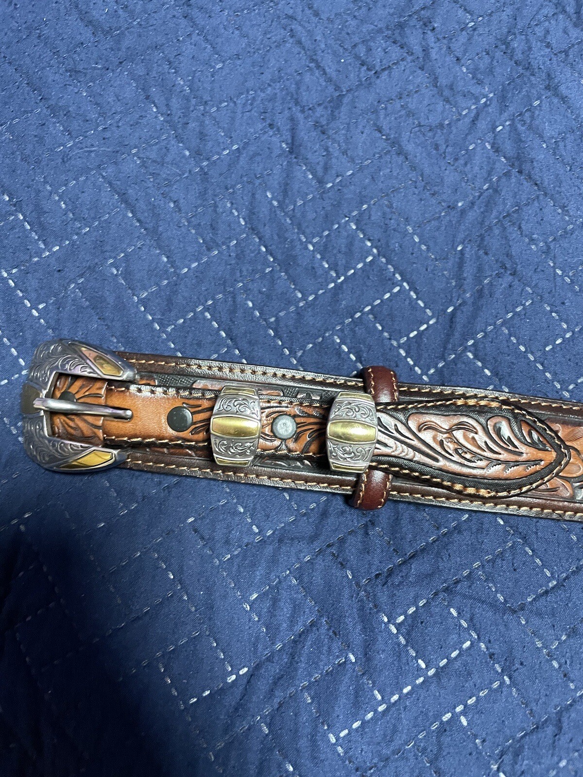 western leather cowboy belt eBay