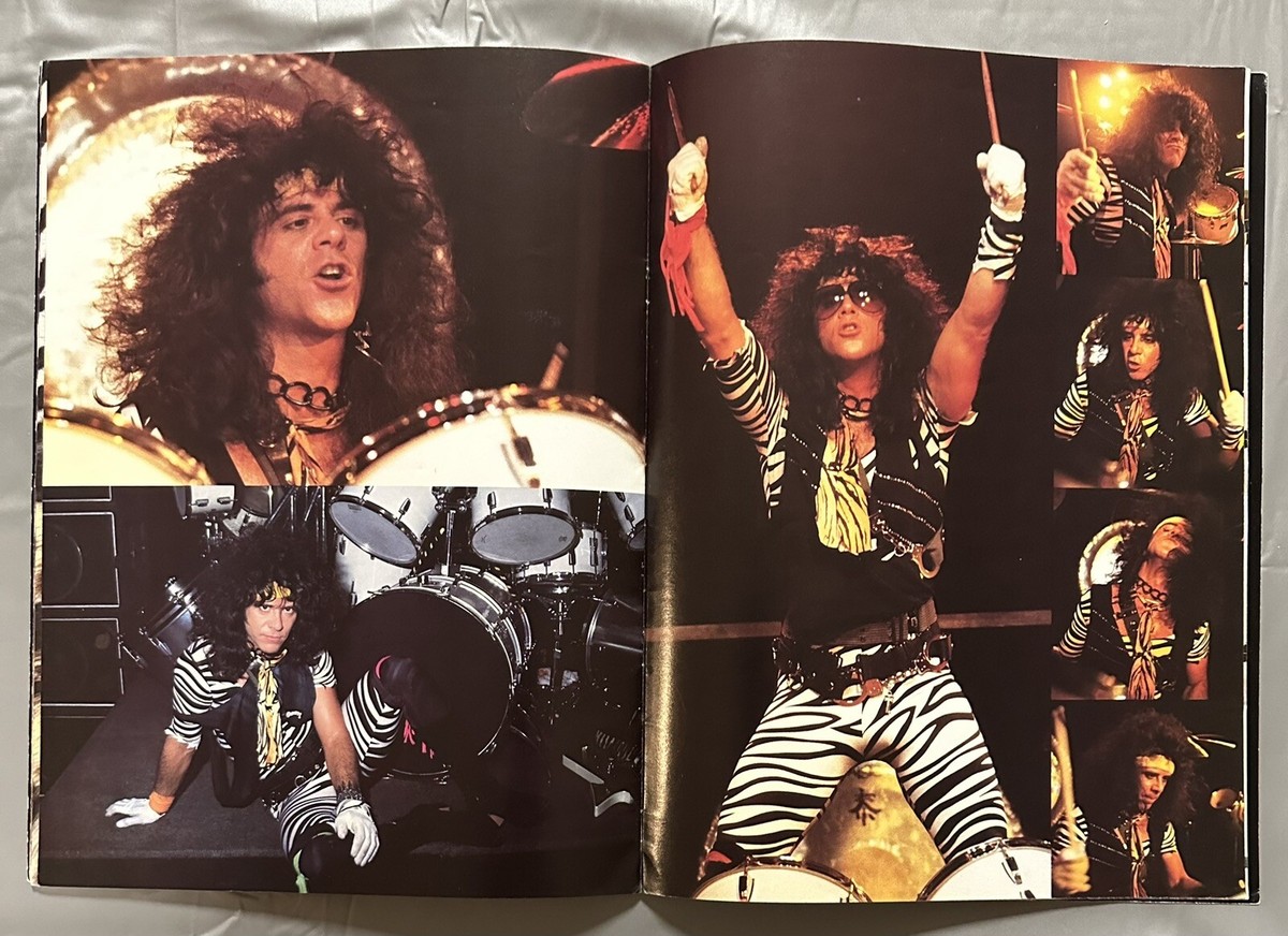 KISS ANIMALIZE World Tour 84/85 Tour Book Program Eric Carr Mark