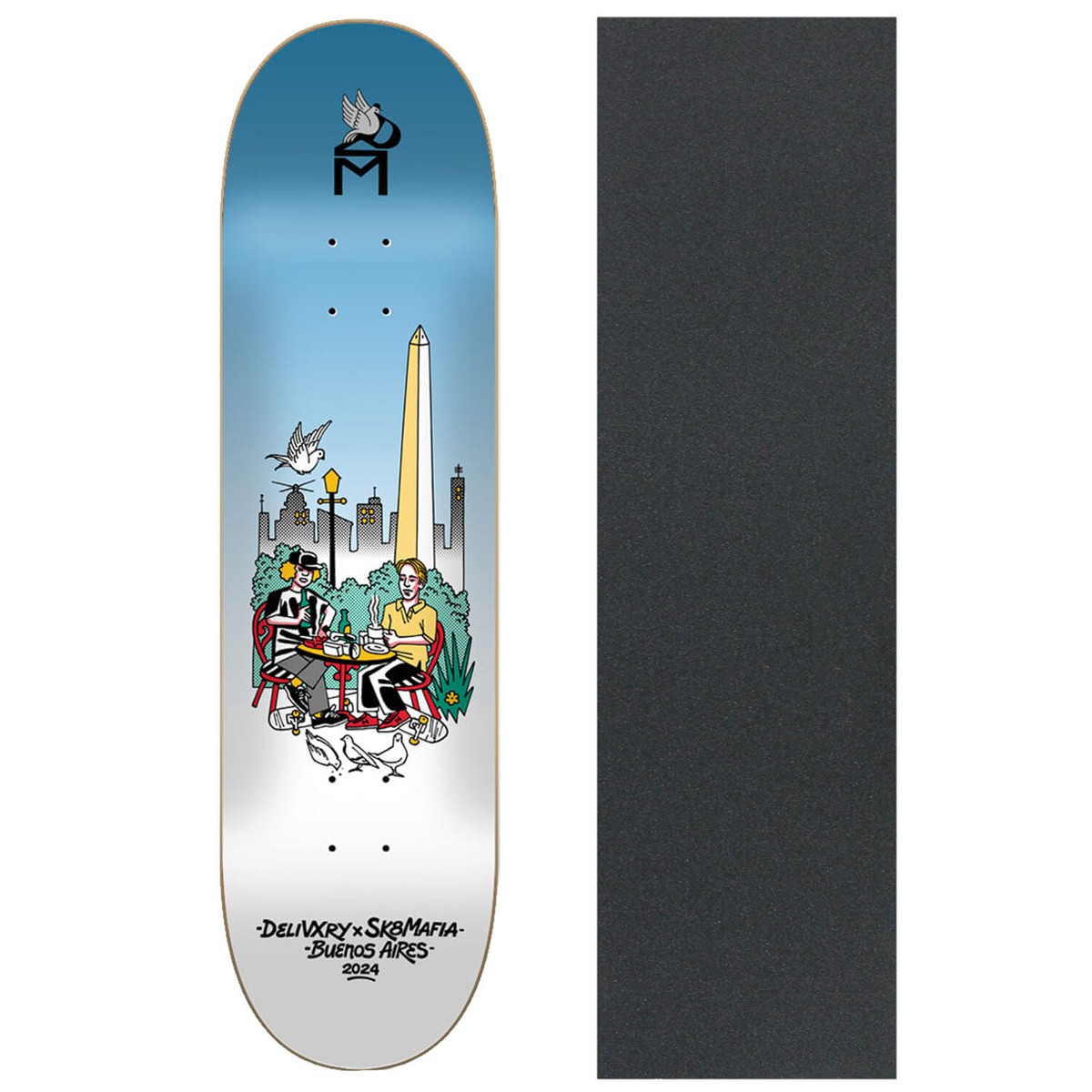 Sk8 Mafia Skateboard Deck Delivxry Buenos Aires x 32
