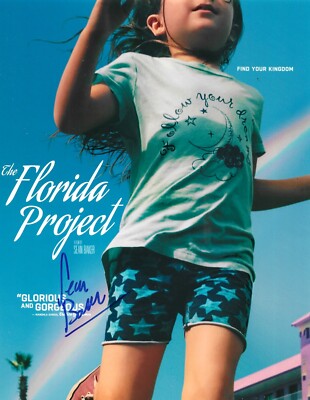 Sean Baker Signed The Florida Project 10x8 Photo