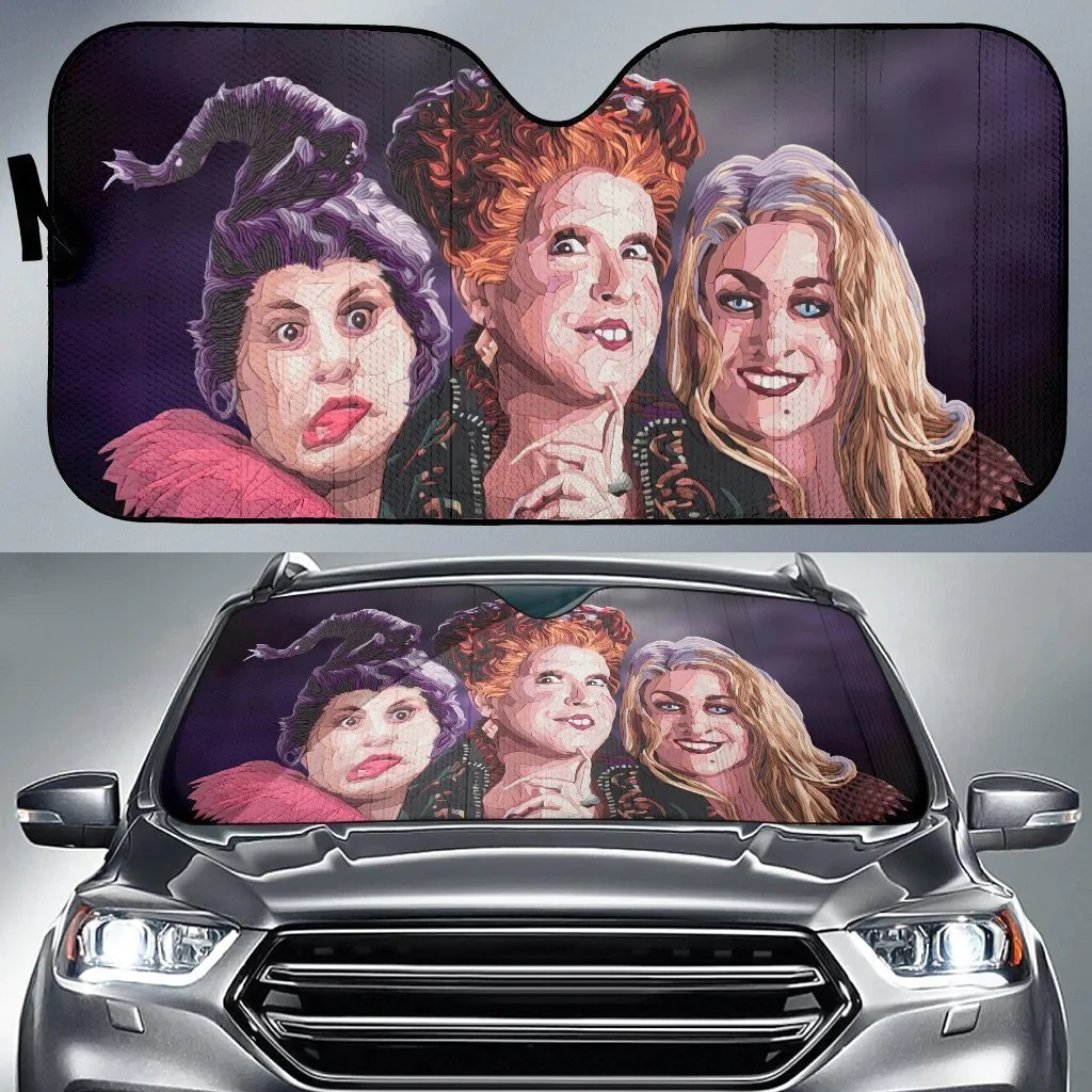 Hocus Pocus Sanderson Sisters Car Windshield Sun Shade eBay