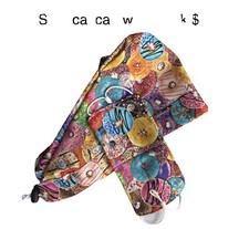 surgical cap with buttons