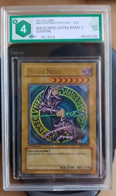 Yu-Gi-Oh! MAGO NERO Graad Autentica 1ª Edizione ITA Miy-i005 Del