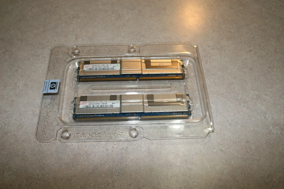 Hynix 8gb 2RX4 PC2-5300F-555-11 Server Memory (2ea) - Image 2 of 3