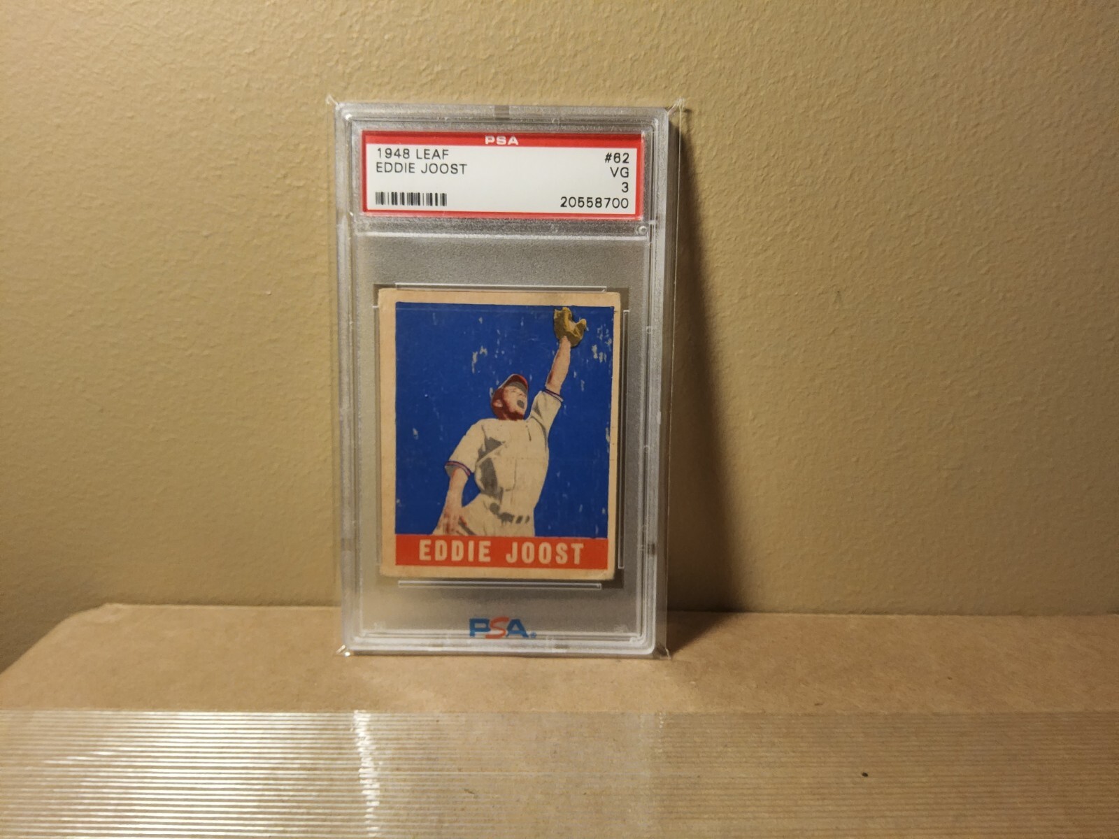 1948 Leaf #62 Eddie Joost PSA 3