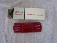 VINTAGE MAGNETIC CLEANER ART DECO STANLEY HOME PRODUCTS ORIGINAL BOX !!