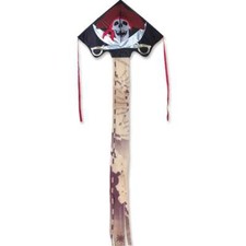 Kite Carribean Pirate Jumbo Easy Flyer Kite..25... PR 44278