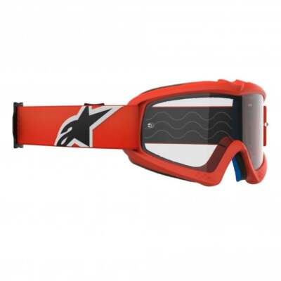 Alpinestars YOUTH Vision Goggles - CORP - Orange (w/Clear Lens)