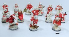 The Coca-Cola Polar Bears Wintertime Wonder Collection Lot of 14