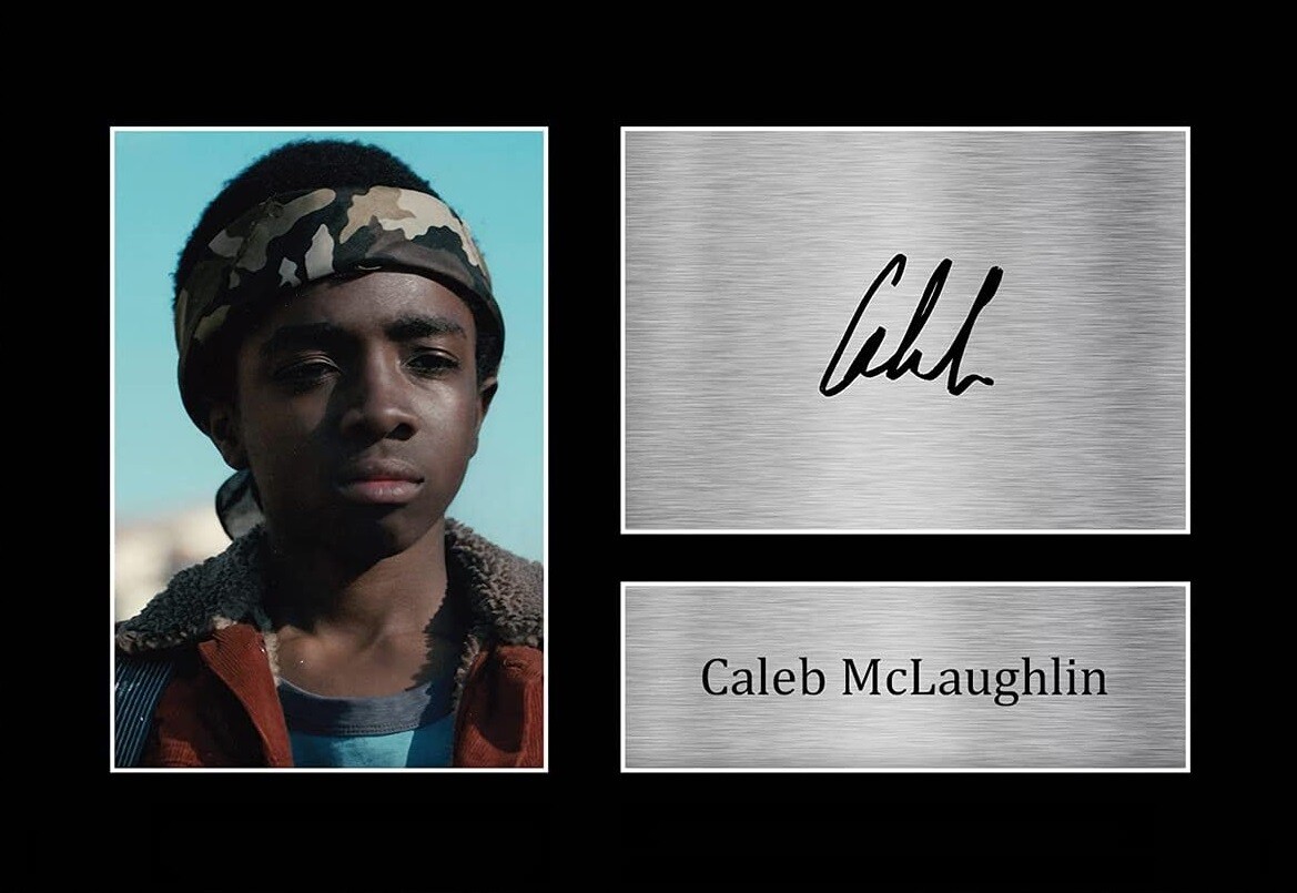 Caleb McLaughlin ストレンジャーシングス直筆サインカード