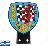 British Automobile Racing Club KüHlergrill Abzeichen Mit Schwarzem Boden
