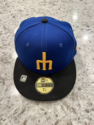 Seattle Mariners City Connect Hat Cap IN HAND! fitted 7.25 7