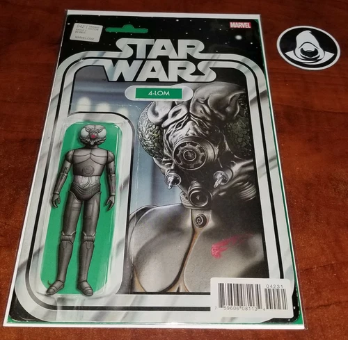 Star Wars (2015) #42 Action Figure variant cover (4-LOM), single Marvel comic