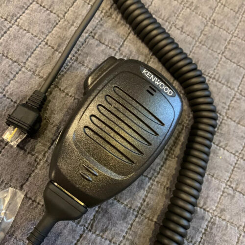 Micrófono de mano con cable de radio móvil bidireccional con soporte para Kenwood KMC-35 - Imagen 2 de 5