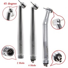 NSK Style Dental 45&deg; Degree Surgical High Speed Handpiece 2/4Hole Turbine UK