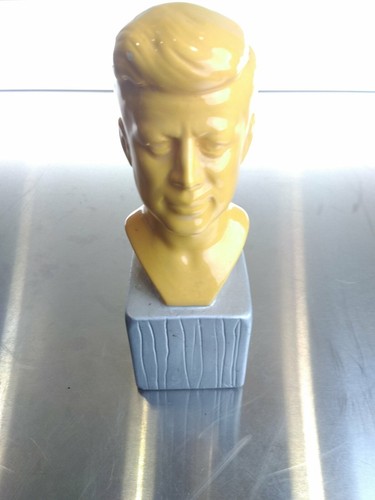 Vtg. Ceramic President John F. Kennedy Bust, Atlantic Mold (c. 1973) 7. ...