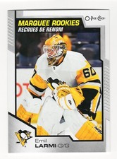 2020-21 UD OPC Emil Larmi Marquee Rookies Card #647 Pittsburgh Penguins