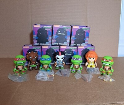 Kidrobot TMNT Teenage Mutant Ninja Turtles Shell Shock Bundle of 7 Casey Jones