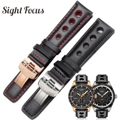 20mm Leder Armband für Tissot PRS516 Racing Rally T91 PRC200 T044 T021 Watchband