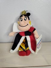 VTG Disney Store Alice Wonderland Queen Hearts Mini Bean Bag MWT Plush Beanie 9"