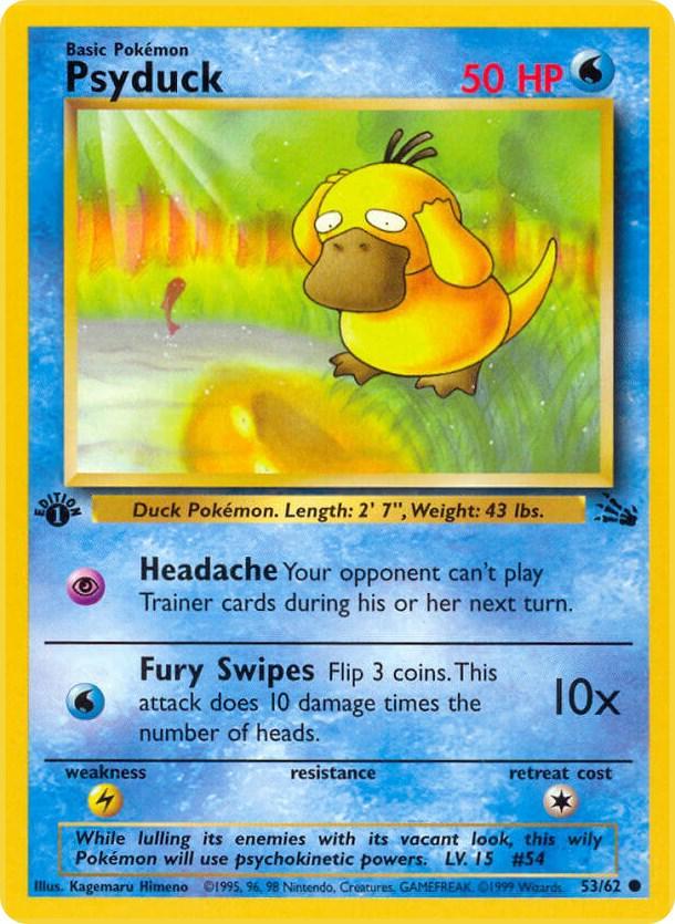Pokémon Fossil 1st First Edition - Choose Your Card 1999 - LP/NM WoTC