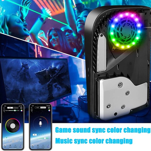 LED Light Strip for PS5 Console 5050 RGB Lights Sync Music 8 Colors 400 Effects - Picture 10 of 12