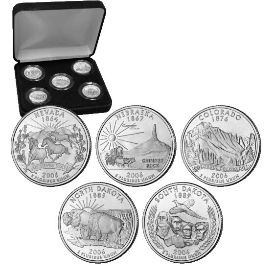 Bronze Ungraded US Quarters