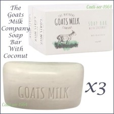 The Natural Goats Milk Company Soap With COCONUT Made In Australia GET 3 BARS