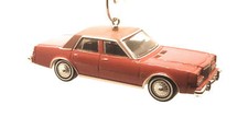 Christmas Ornament for 1983 Dodge Diplomat Red