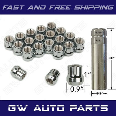 Chrome Spline Duplex Lug Nuts 14X1.50 - Just Wheel Nuts Chrome Spline Duplex Lug Nuts 14X1.50 - Just Wheel Nuts