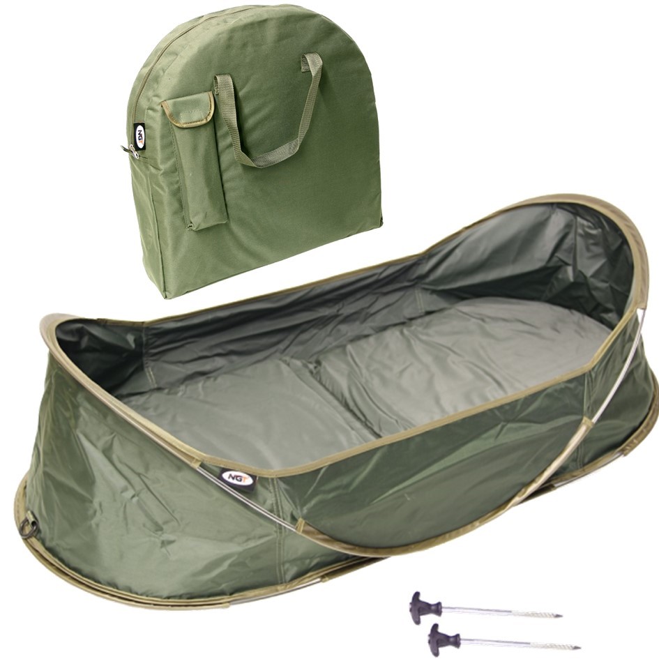 NGT NEW CARP FISHING POP UP CRADLE PROTECTIVE UNHOOKING MAT AND CARRY CASE 250